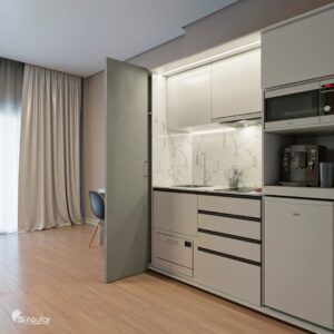 Module cuisine démontable et déplaçable