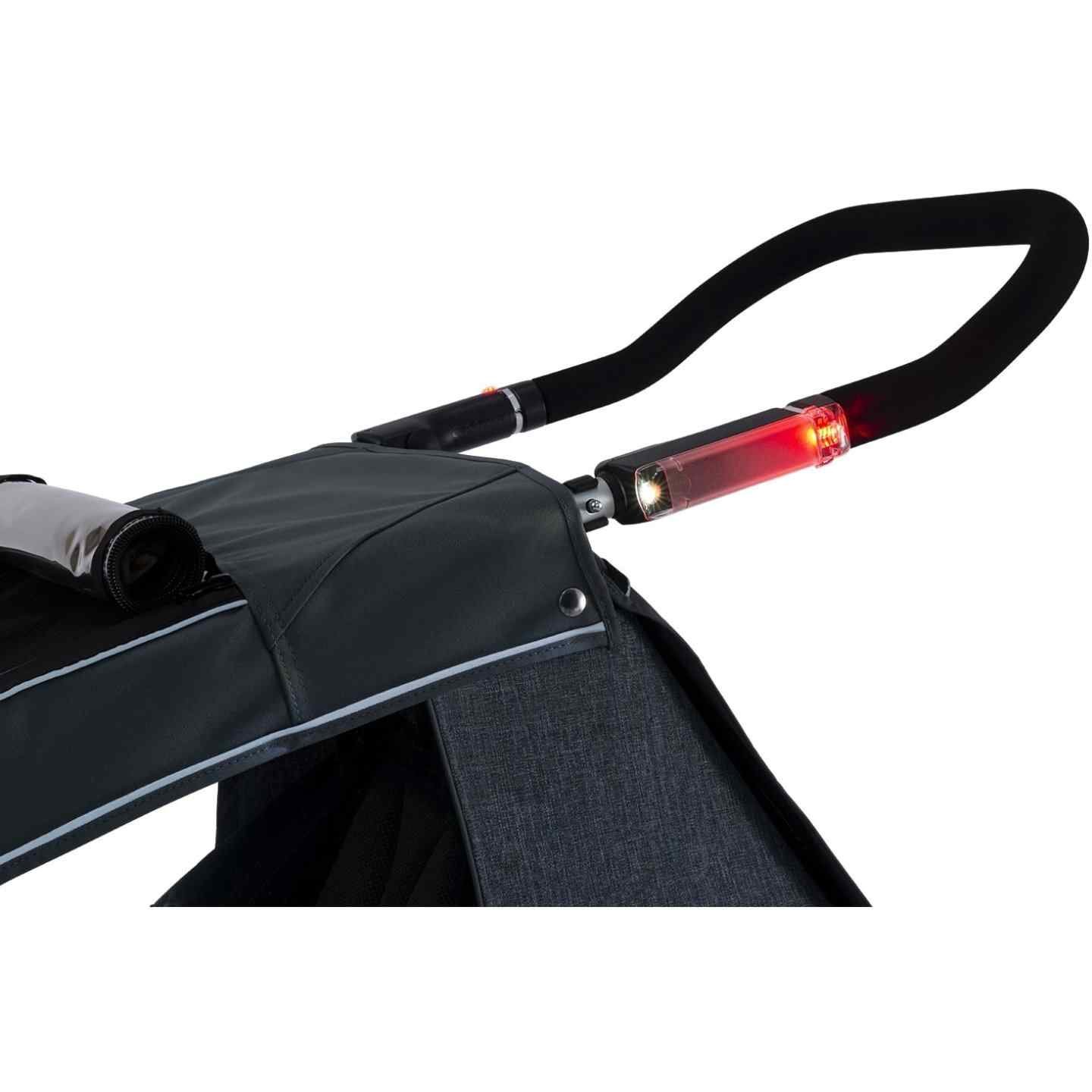 Croozer Kid Vaaya 1 - Remorque Vélo Enfants - graphite blue – Image 2