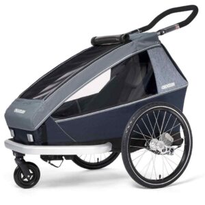 Croozer Kid Vaaya 1 - Remorque Vélo Enfants - graphite blue