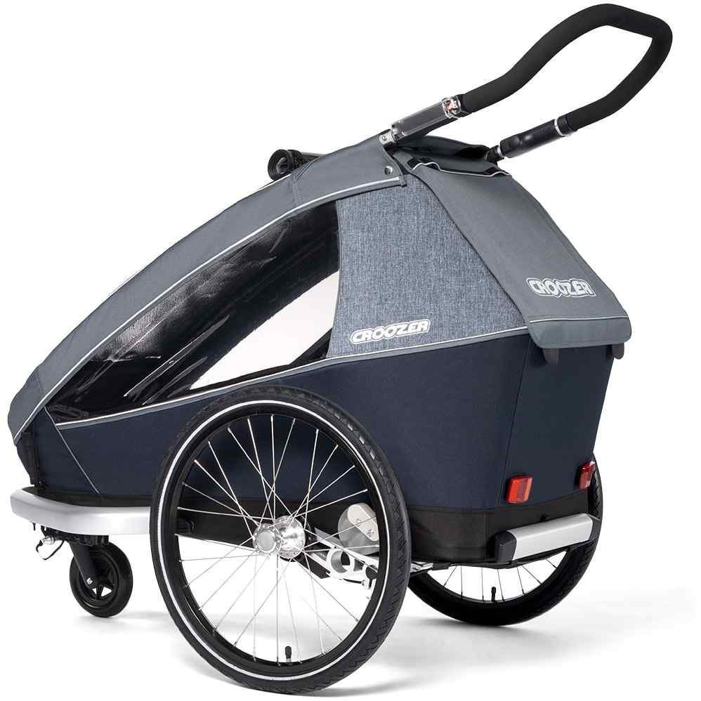 Croozer Kid Vaaya 1 - Remorque Vélo Enfants - graphite blue – Image 10