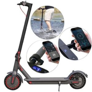 AOVOPRO 365GO - Trottinette Électrique Pliable 12.5 kg - 20 km Autonomie - Moteur 350W - Batterie 7.8Ah - Roues 8,5" - Vitesse 25 km/h - Noir