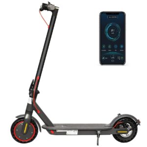 AOVOPRO ES80 - Trottinette électrique - Moteur 350W - Batterie 10.5Ah - Vitesse 31 km/h - Autonomie 30 km - Noir