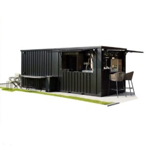 Conteneur bar extérieur amovible 8 x 2 mètres 26ft