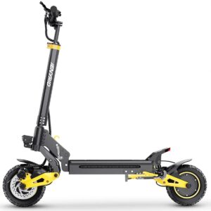 IENYRID ES1 - Trottinette électrique tout-terrain - Double moteur 1200W - Autonomie 60 km - Vitesse 60 km/h - Suspension hydraulique