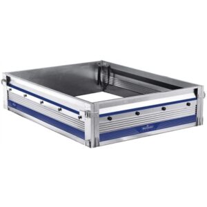 Jeu de 4 Ridelles Métalliques pour Remorque Norauto Premium 115 EVO – Hauteur 40 cm