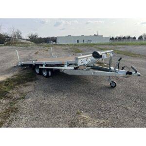 Remorque professionnelle Franc PJD400 F270 400x200cm PTAC 2700kg