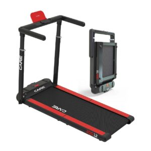 Tapis de course - CARE JOG 12 - 12 km/h - Surface 120 x 45 cm - Moteur 1.0 HP - Pliable et ultra compact