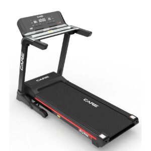 Tapis de course connecté - CARE RUNNER - Vitesse jusqu'à 20 km/h - Moteur 2CV (3CV max) - 50 programmes intégrés - App KINOMAP