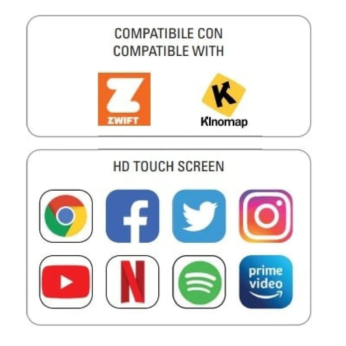 Tapis de course connecté professionnel Toorx TRX-9000 EVO TFT – Moteur AC 8CV, Écran tactile 21,5", Zwift, 25 km/h – Image 4