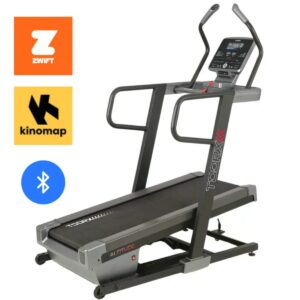 Tapis de course inclinable Toorx Fitness ALTITUDE - connecté – Vitesse 0,8-18 km/h – Compatible Zwift et Kinomap