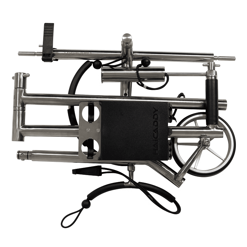 Tour Made Haicaddy® HC3X Chariot de golf en acier inoxydable Push – Image 6