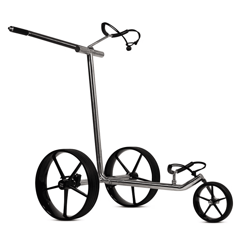 Tour Made Haicaddy® HC3X Chariot de golf en acier inoxydable Push