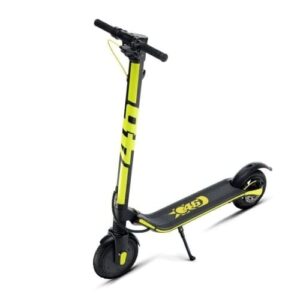 Trottinette Électrique VR46 Pro-II Plus – 350W, 25 km/h, Autonomie 22 km, Frein arrière, Design Valentino Rossi - Jaune