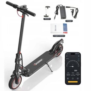 Trottinette Électrique iScooter i9 – 350W, 30 km/h, Autonomie 30 km – Pliable & Puissante
