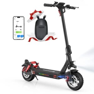Trottinette Électrique isinwheel GT1 – 800W, 45 km/h, Autonomie 45 km – Suspension Double, Pneus 10" Tout-Terrain