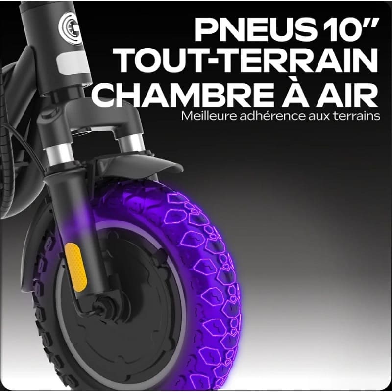 Trottinette Électrique UrbanGlide Ride 100 EVO – Tout-Terrain, 350W, Autonomie 25 km – Image 6