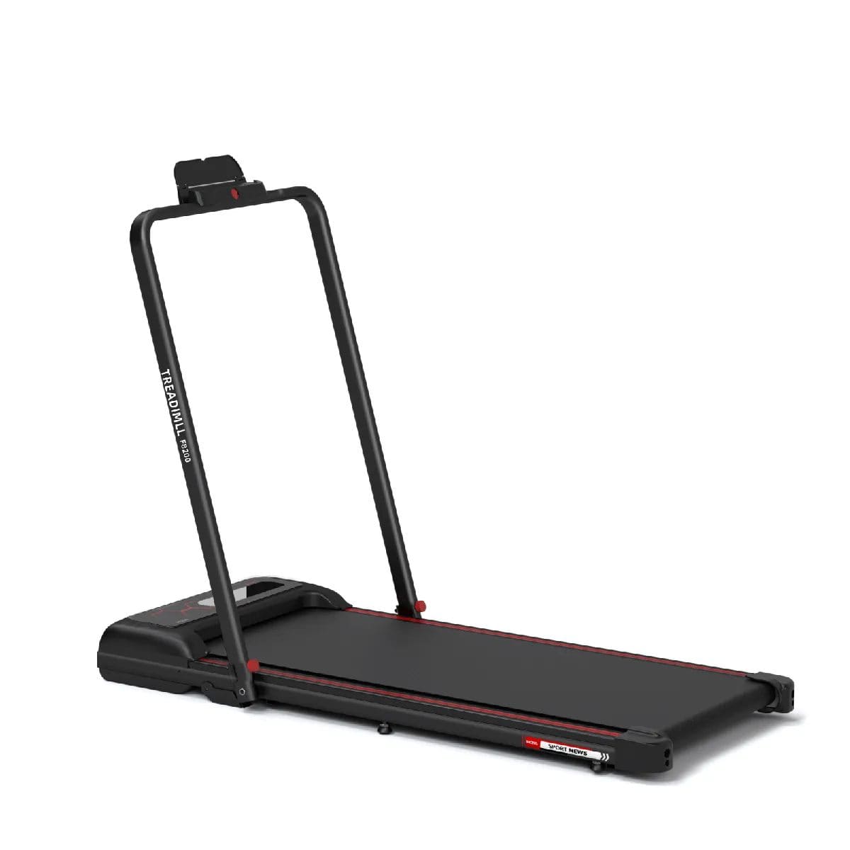 Y-RAIN - Tapis de Course Electrique Pliable 1 à 12km/h - Télécommande - Ecran LED - Inclinaison Manuelle 5%