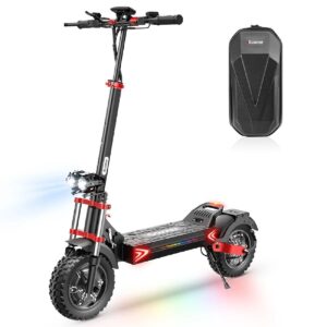 iScooter iX8 - Trottinette électrique - Double Moteur 2400W - Autonomie 70 km - Vitesse max 60 km/h - Suspensions doubles