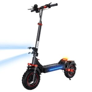 iScooter ix5s Trottinette électrique - Moteur 500W - Autonomie 65 km - Vitesse max 45 km/h - Pliage rapide