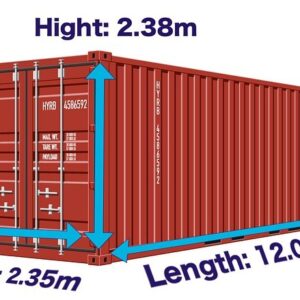 Conteneur maritime 40 pieds