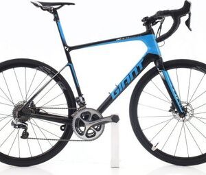 Produit reconditionné · Giant Defy Advanced SL 0 Di2 11V · Bleu / Vélo de route / Giant | Très bon état