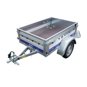 Remorque NORAUTO REGULAR 200 1M50 : robuste et pratique pour jardinage & transport