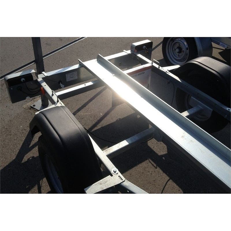 Remorque Porte-Moto 350 kg NORAUTO PM1 – Transport Sécurisé pour Scooter et Moto – Image 4