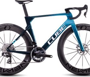 Vélo de Route Cube Litening Aero C:68X SLX Sram Red AXS 12V 700 mm Bleu Chrome 2025