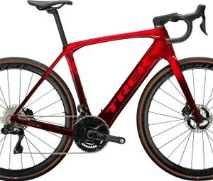 Vélo de Route Électrique Trek Domane+ SLR 9 Shimano Dura-Ace Di2 12V 360 Wh 700mm Rouge