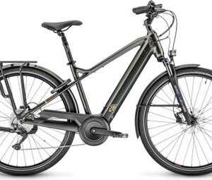 Vélo de Ville Électrique Moustache Samedi 28.7 Smart System Shimano Deore 11V 625 Wh 700 mm Vert Foncé 2023