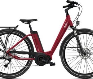 Vélo de Ville Électrique O2 Feel iVog Explorer 4.1 Univ Shimano Altus 9V 400 Wh 27.5'' Rouge