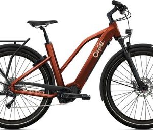 Vélo de Ville Électrique O2 Feel Vern 7.2 Mid Shimano Alivio 9V 835 Wh 27.5'' Bronze