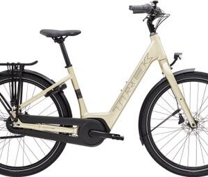 Vélo de Ville Électrique Trek District+ 1 Lowstep Shimano Nexus 7V 400 Wh 700 mm Beige 2024