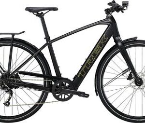 Vélo de Ville Électrique Trek FX+ 2 Shimano Altus 9V 250 Wh 700 mm Noir