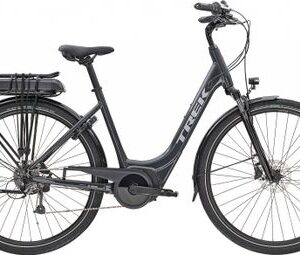 Vélo de Ville Électrique Trek Verve+ 1 Lowstep Shimano Altus 8V 500 Wh 700 mm Noir