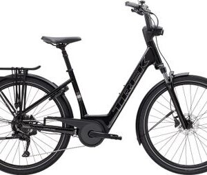 Vélo de Ville Électrique Trek Verve+ 2 Lowstep 400wh Shimano Cues 9V Noir Gen.3