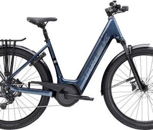 Vélo de Ville Électrique Trek Verve+ 4 Lowstep 545Wh Shimano Cues 9V Gris 2024