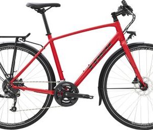 Vélo de Ville Trek FX 2 Disc EQ Shimano Acera/Altus 9V 700 mm Rouge 2023