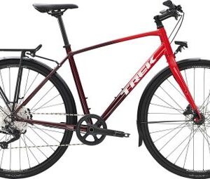 Vélo de Ville Trek FX 3 Disc Equipped Shimano Deore 10V 700 mm Rouge Viper 2023