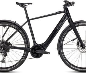 Vélo Fitness Électrique Cube Editor Hybrid Pro FE 400X Shimano Cues 10V 400 Wh 700 mm Noir Spectral 2025