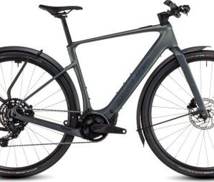 Vélo Fitness Électrique Cube Nulane Hybrid C:62 Race FE 400X Shimano Cues 9V 400 Wh 700 mm Vert Sage Brush 2025