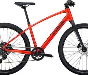 Vélo Fitness Trek Dual Sport 2 Shimano CUES 9V 27.5'' Rouge Gén 5