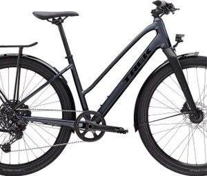 Vélo Fitness Trek Dual Sport 3 Equipped Stagger Shimano Cues U6000 10V 27.5'' Gris Gén 5