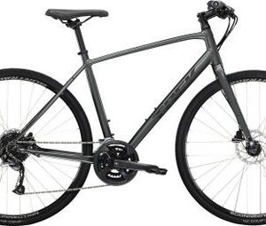 Vélo Fitness Trek FX 2 Disc Shimano Acera/Altus 9V 700 mm Gris Lithium