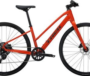 Vélo Fitness Trek FX 2 Mid-step Shimano Cues 9V 700 mm Rouge Gén. 4