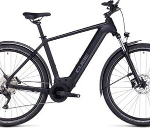 VTC Électrique Cube Nuride Hybrid Pro 750 Allroad Shimano Deore 10V 750 Wh 29'' Noir