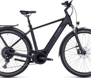 VTC Électrique Cube Touring Hybrid Pro 500 Shimano Deore 11V 500 Wh 700 mm Noir