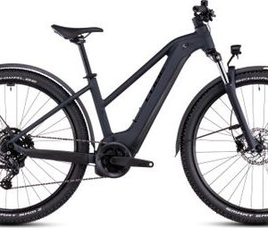 VTT Électrique Semi-Rigide Cube Reaction Hybrid Performance 500 Allroad Trapeze Shimano Cues 9V 500 Wh 29'' Noir Night 2025