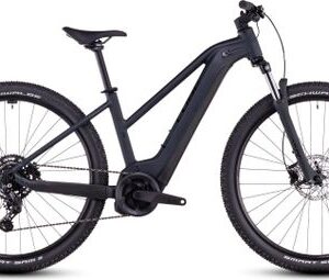VTT Électrique Semi-Rigide Cube Reaction Hybrid Performance 500 Trapeze Shimano Cues 9V 500 Wh 27.5'' Noir Night 2025