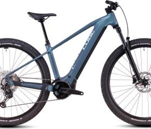VTT Électrique Semi-Rigide Cube Reaction Hybrid Pro 600 Shimano Deore/Deore XT 12V 600 Wh 29'' Bleu Vert Smaragd 2025